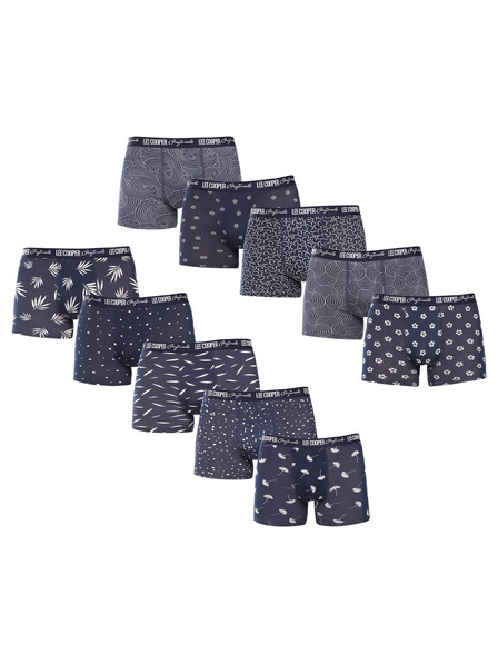 Lee Cooper Tízdarabos szett - Lee Cooper férfi boxeralsó többszínű