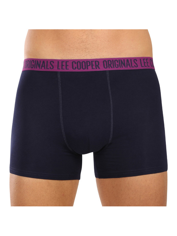 Lee Cooper Hétdarabos szett - Lee Cooper férfi boxeralsó sötétkék