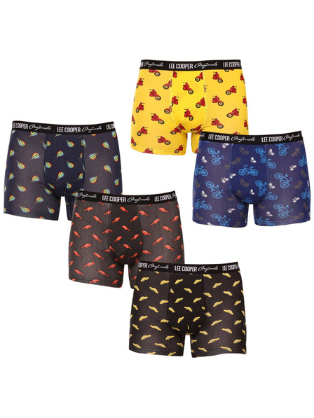 Lee Cooper Ötdarabos szett - Lee Cooper férfi boxeralsó többszínű