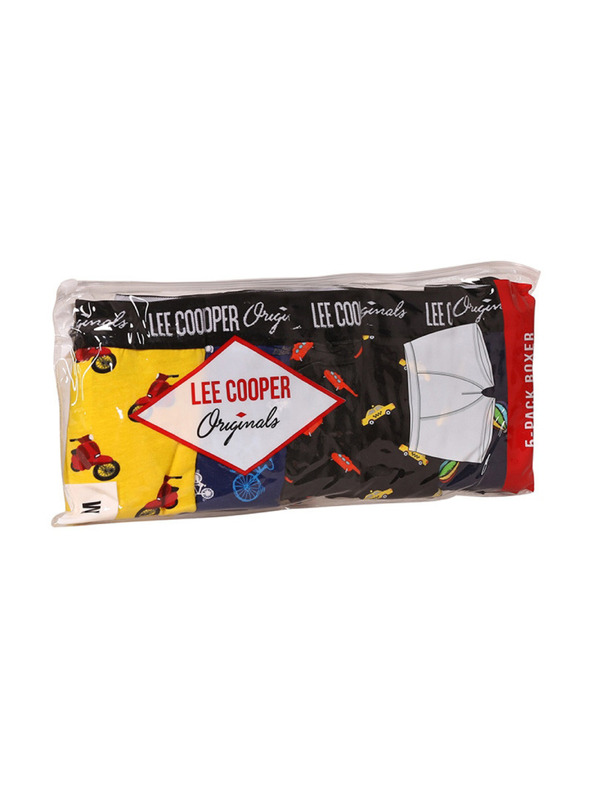 Lee Cooper Ötdarabos szett - Lee Cooper férfi boxeralsó többszínű