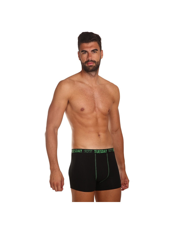 Lee Cooper Hétdarabos szett - Lee Cooper férfi boxeralsó fekete