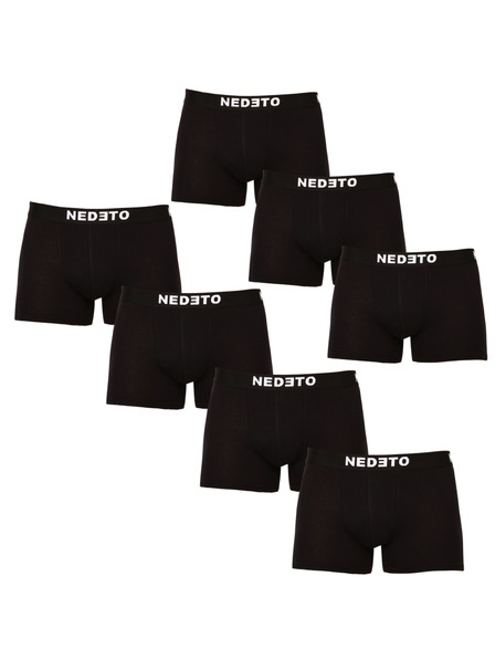 Nedeto Hét darabos szett - (5+2 ingyenes) Nedeto férfi boxeralsó fekete