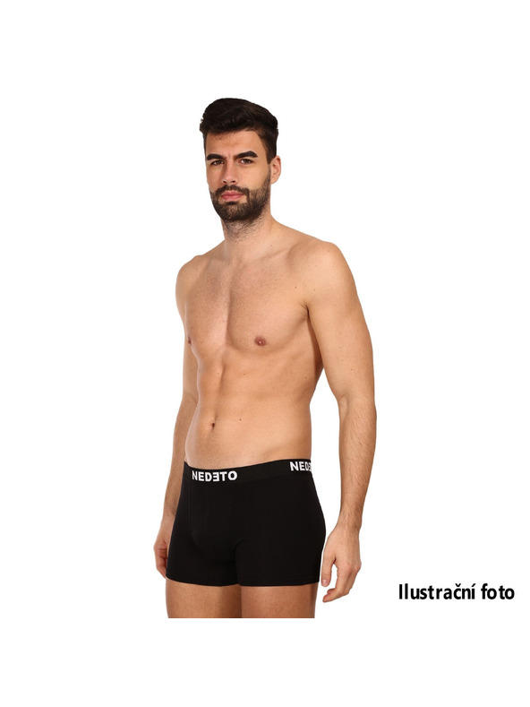 Nedeto 4x Öt darabos szett - Nedeto férfi boxeralsó sport gumi - negyedéves éves előfizetés