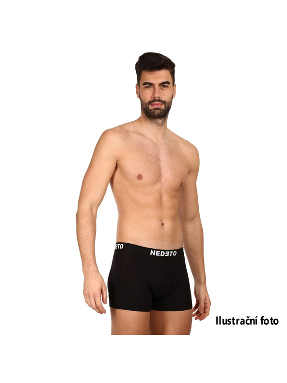 Nedeto 4x Öt darabos szett - Nedeto férfi boxeralsó sport gumi - negyedéves éves előfizetés
