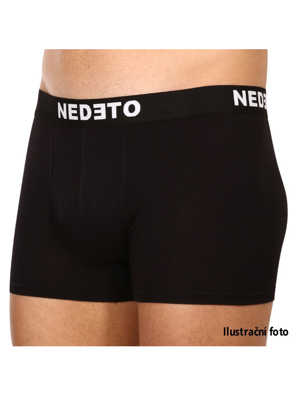 Nedeto 4x Három darabos szett - Nedeto férfi boxeralsó sport gumi - negyedéves éves előfizetés