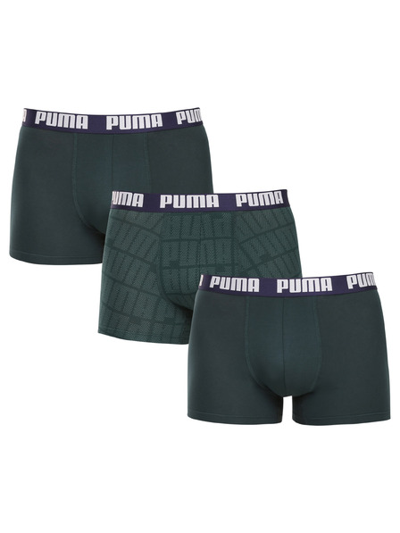 Puma Három darabos szett - Puma férfi boxeralsó zöld