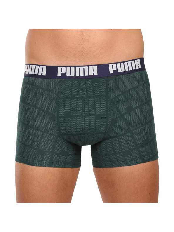 Puma Három darabos szett - Puma férfi boxeralsó zöld