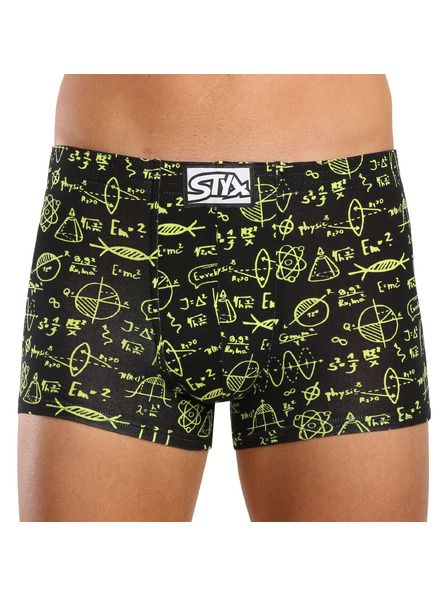 Styx Három darabos szett - férfi boxer Styx art klasszikus gumi többszínű