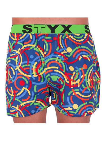 Styx Férfi boxer Styx art sportgumi színes