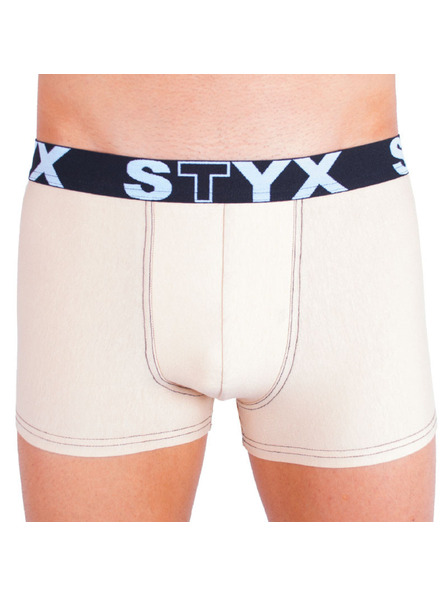 Styx Férfi boxeralsó Styx sportgumi bézs