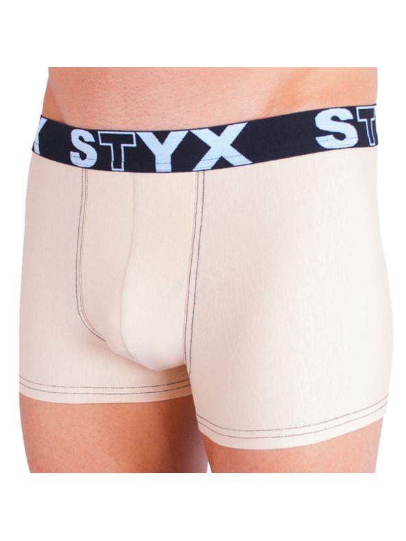 Styx Férfi boxeralsó Styx sportgumi bézs