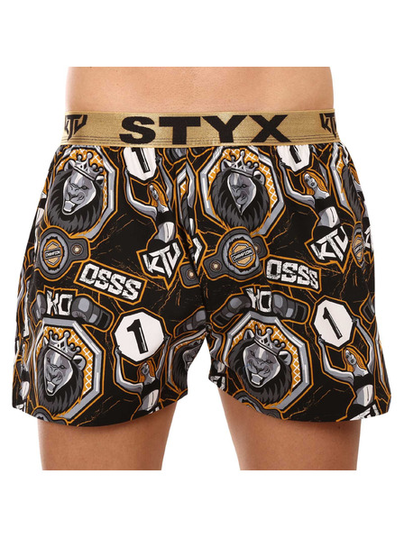 Styx Férfi boxer Styx art / KTV sportgumi - arany gumi