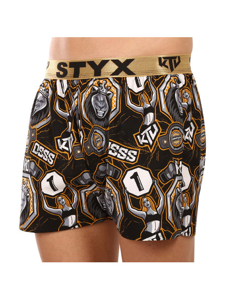 Styx Férfi boxer Styx art / KTV sportgumi - arany gumi