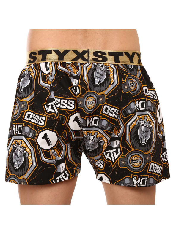 Styx Férfi boxer Styx art / KTV sportgumi - arany gumi