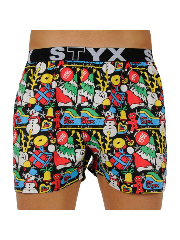 Styx Öt darabos készlet - férfi boxer Styx art sportgumi többszínű