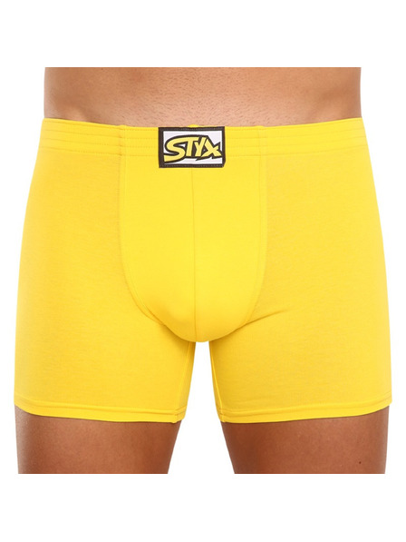 Styx Styx long férfi boxeralsó klasszikus gumi sárga