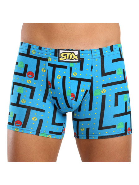 Styx Hatszoros szett - Styx long art férfi boxeralsó klasszikus gumi többszínű