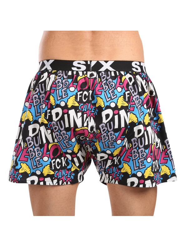 Styx Styx art férfi boxer briefs sportgumi Pink Bubble