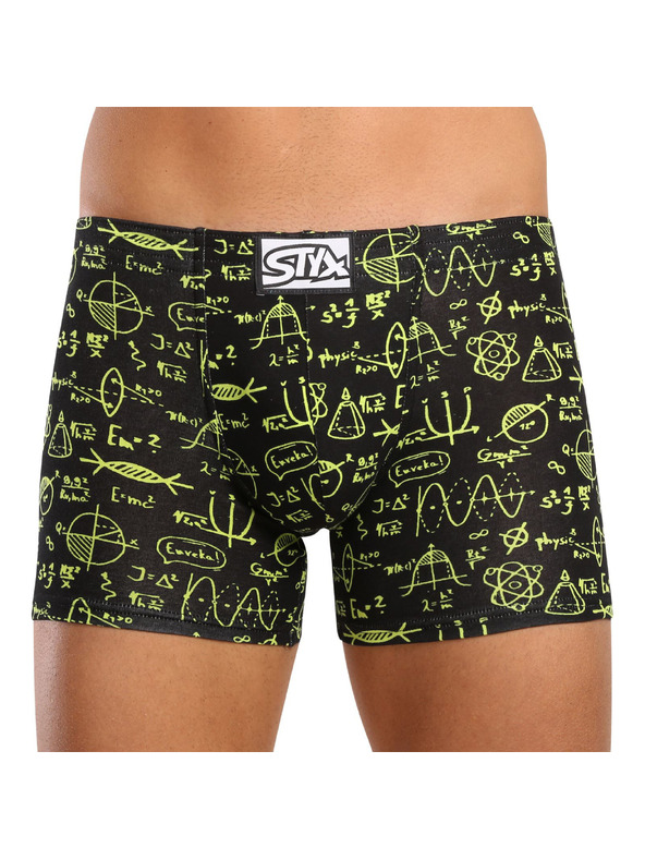 Styx Hármas csomag - férfi boxer Styx long art klasszikus gumi többszínű