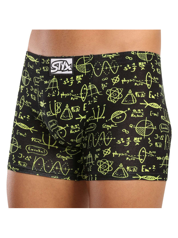 Styx Hármas csomag - férfi boxer Styx long art klasszikus gumi többszínű
