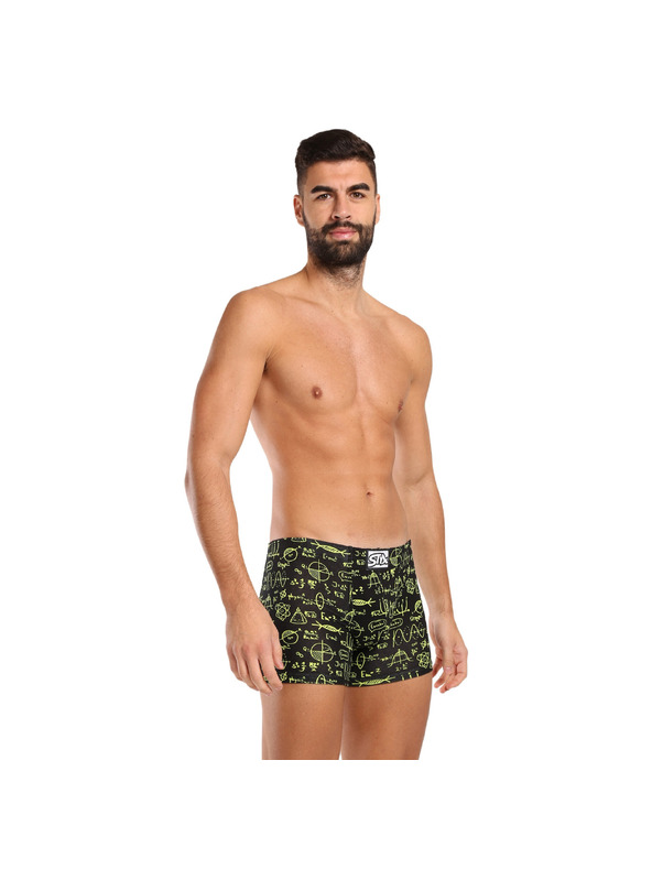 Styx Hármas csomag - férfi boxer Styx long art klasszikus gumi többszínű