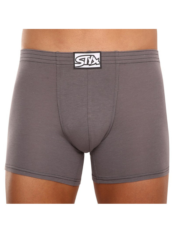 Styx Három darabos szett - Styx férfi boxeralsó long klasszikus gumi többszínű