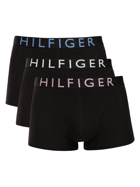 Tommy Hilfiger Hármas szett - Tommy Hilfiger férfi boxeralsó fekete