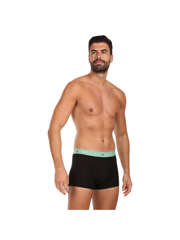 Tommy Hilfiger Hármas szett - Tommy Hilfiger férfi boxeralsó fekete