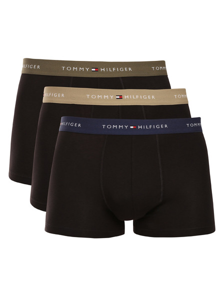 Tommy Hilfiger Hármas szett - Tommy Hilfiger férfi boxeralsó fekete