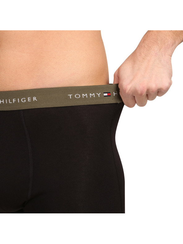 Tommy Hilfiger Hármas szett - Tommy Hilfiger férfi boxeralsó fekete