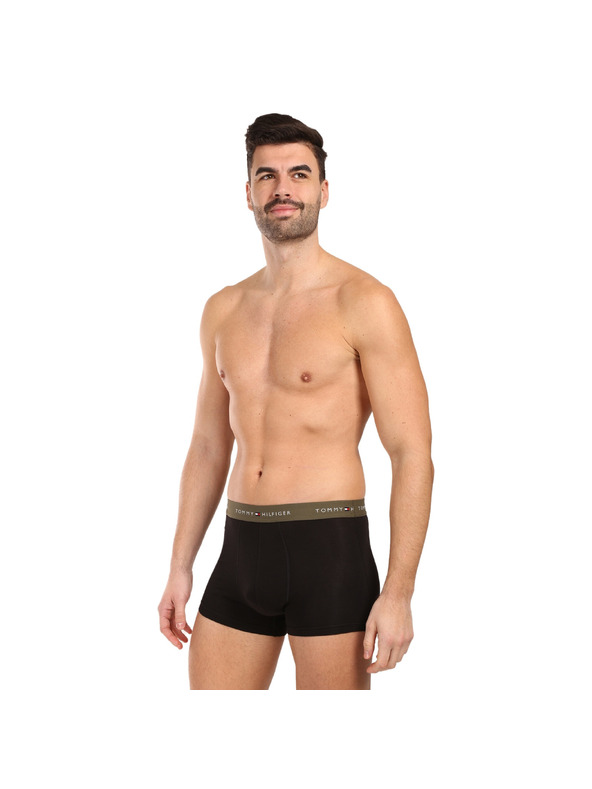 Tommy Hilfiger Hármas szett - Tommy Hilfiger férfi boxeralsó fekete