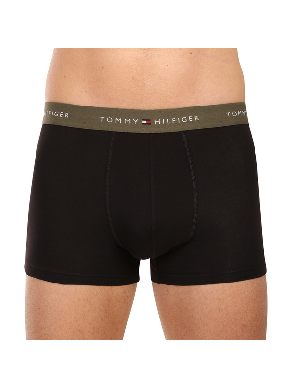 Tommy Hilfiger Hármas szett - Tommy Hilfiger férfi boxeralsó fekete