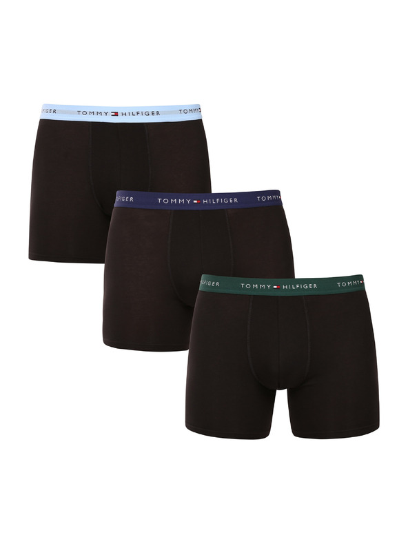 Tommy Hilfiger Hármas szett - Tommy Hilfiger férfi boxeralsó fekete