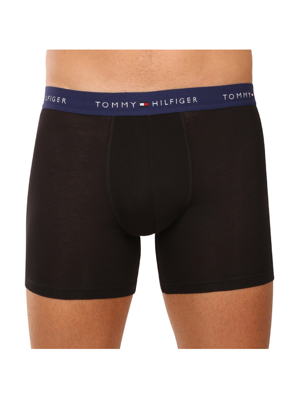 Tommy Hilfiger Hármas szett - Tommy Hilfiger férfi boxeralsó fekete