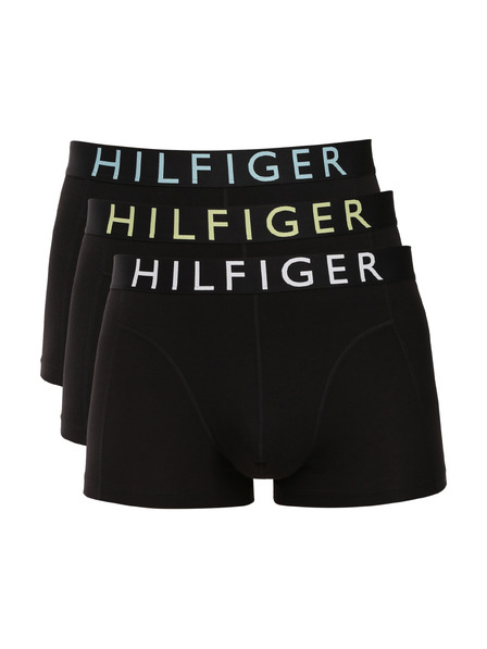 Tommy Hilfiger Hármas szett - Tommy Hilfiger férfi boxeralsó fekete