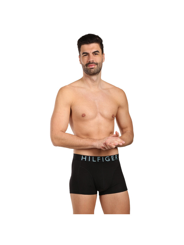 Tommy Hilfiger Hármas szett - Tommy Hilfiger férfi boxeralsó fekete