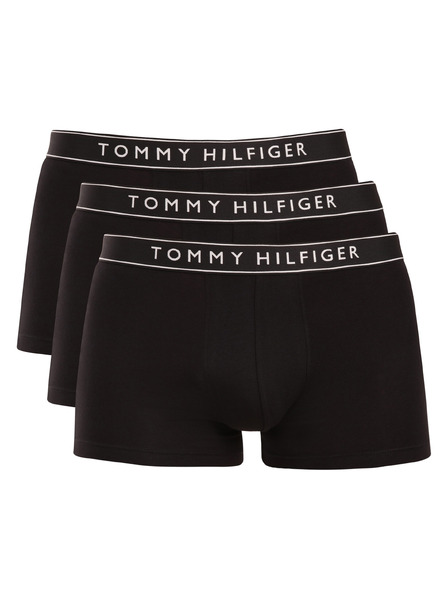 Tommy Hilfiger Hármas szett - Tommy Hilfiger férfi boxeralsó fekete