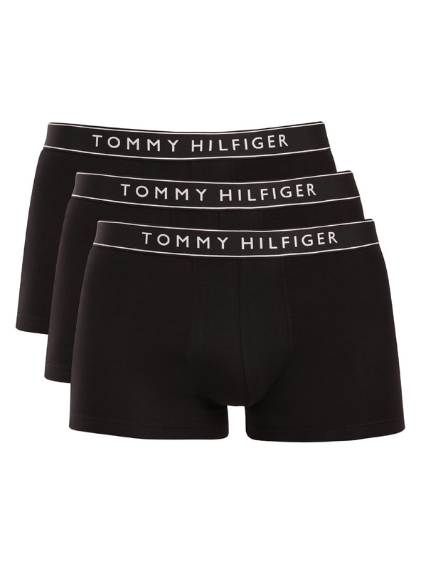 Tommy Hilfiger Hármas szett - Tommy Hilfiger férfi boxeralsó fekete