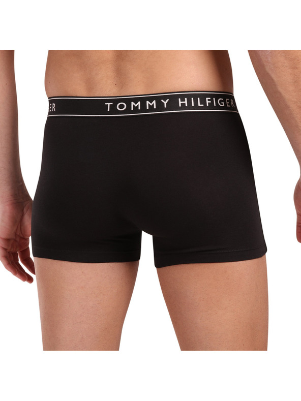 Tommy Hilfiger Hármas szett - Tommy Hilfiger férfi boxeralsó fekete