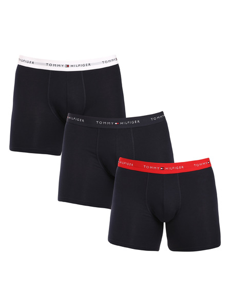 Tommy Hilfiger Hármas szett - Tommy Hilfiger férfi boxeralsó sötétkék