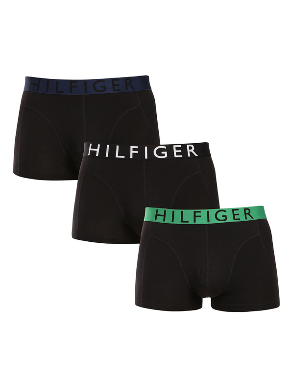Tommy Hilfiger Hármas szett - Tommy Hilfiger férfi boxeralsó fekete