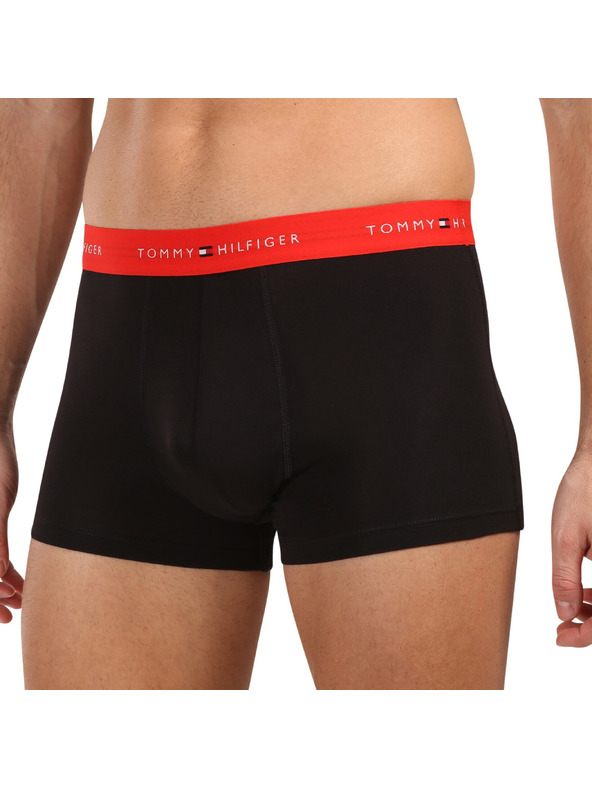 Tommy Hilfiger Hármas szett - Tommy Hilfiger férfi boxeralsó fekete