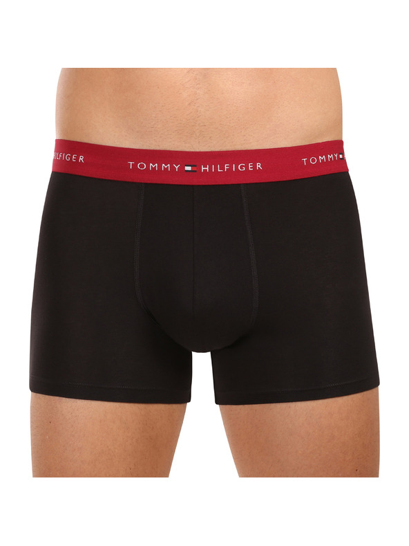 Tommy Hilfiger Hármas szett - Tommy Hilfiger férfi boxeralsó fekete