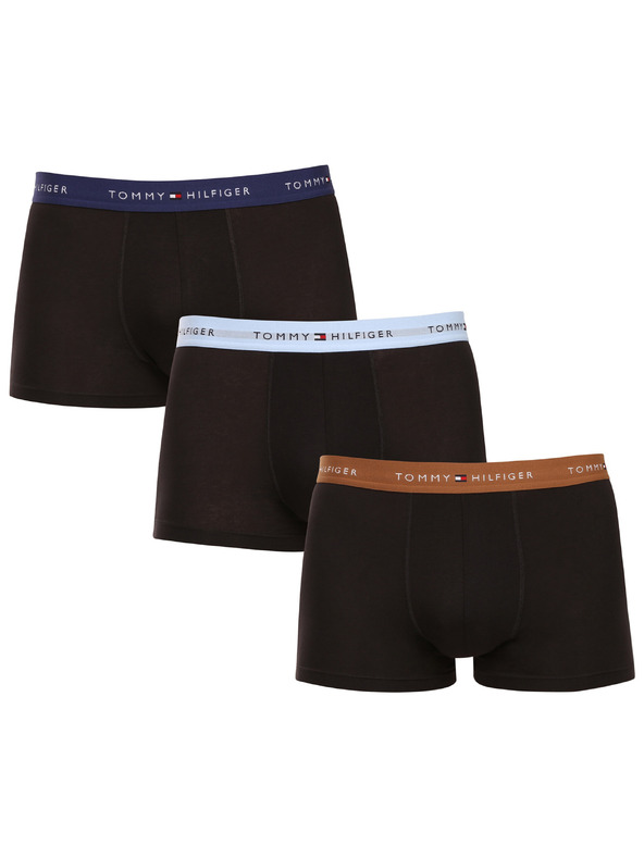 Tommy Hilfiger Hármas szett - Tommy Hilfiger férfi boxeralsó fekete