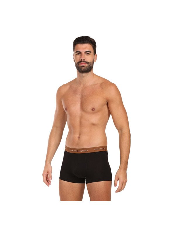 Tommy Hilfiger Hármas szett - Tommy Hilfiger férfi boxeralsó fekete