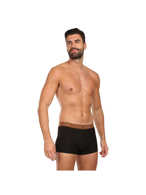 Tommy Hilfiger Hármas szett - Tommy Hilfiger férfi boxeralsó fekete