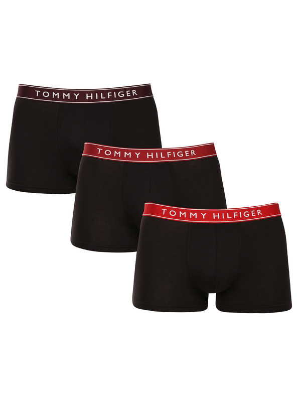 Tommy Hilfiger Hármas szett - Tommy Hilfiger férfi boxeralsó fekete