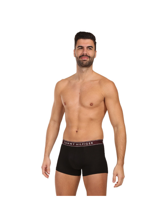 Tommy Hilfiger Hármas szett - Tommy Hilfiger férfi boxeralsó fekete