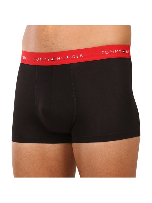 Tommy Hilfiger Hármas szett - Tommy Hilfiger férfi boxeralsó fekete