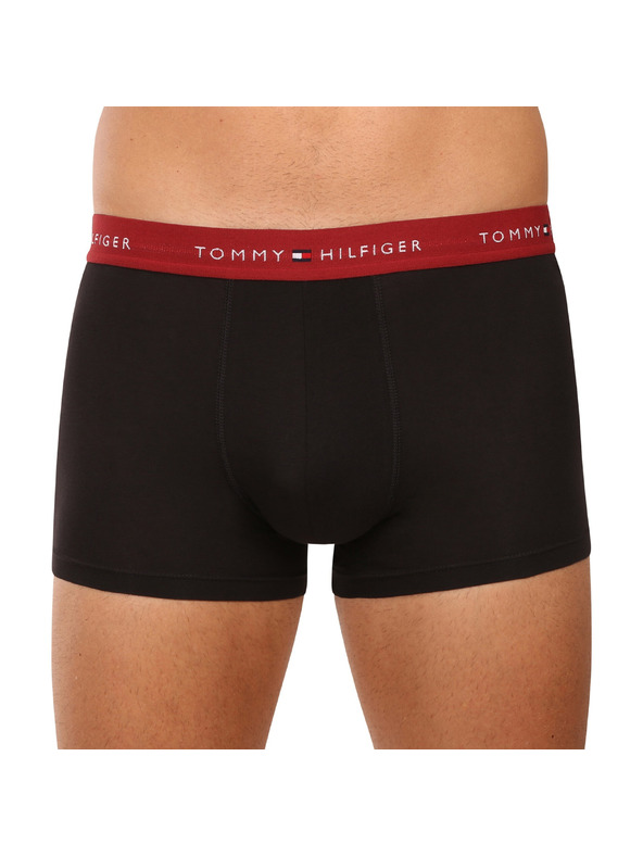 Tommy Hilfiger Hármas szett - Tommy Hilfiger férfi boxeralsó fekete